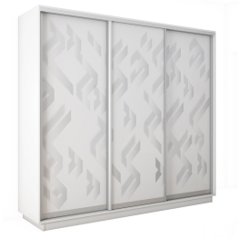 Шкаф-купе Экспресс 3-х дверный Фотопечать Ленты Стекла 210х60х220