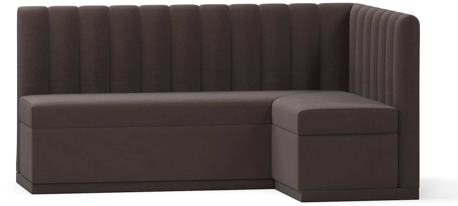 Диваны угловые, Кухонный угловой нераскладной диван Кафф, велюр