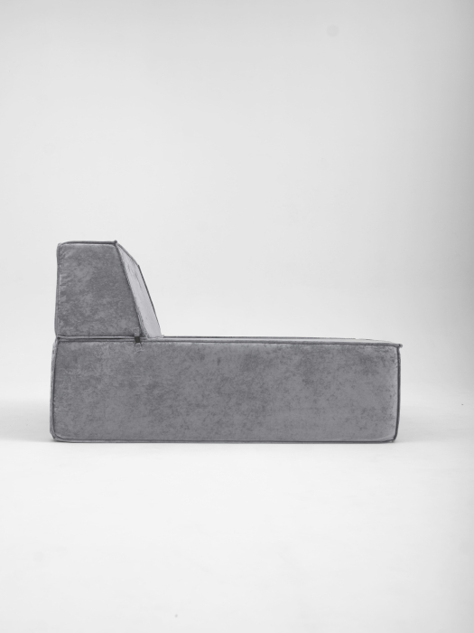 Бескаркасная мебель, Бескаркасная оттоманка Клайд,плюше