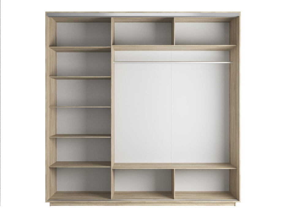 Шкафы-купе 3-х дверные, Шкаф-купе Экспресс 3-х дверный Фотопечать Калейдоскоп Стекла 180х60х240