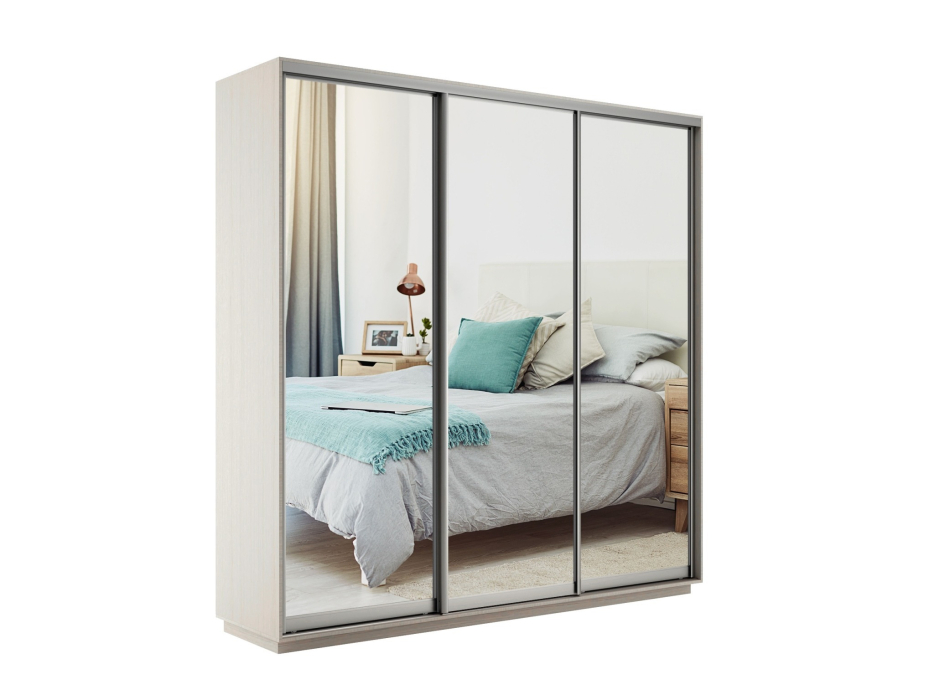 Шкафы-купе 3-х дверные, Шкаф-купе Экспресс Экспенс трио 2400 x 2400 x 450