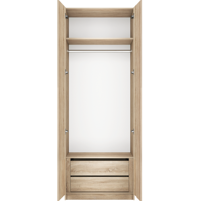 Шкафы распашные, Шкаф распашной Локер Распашной + модуль 80х220х53