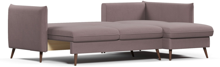 Диван угловой Пекин еврокнижка, велюр