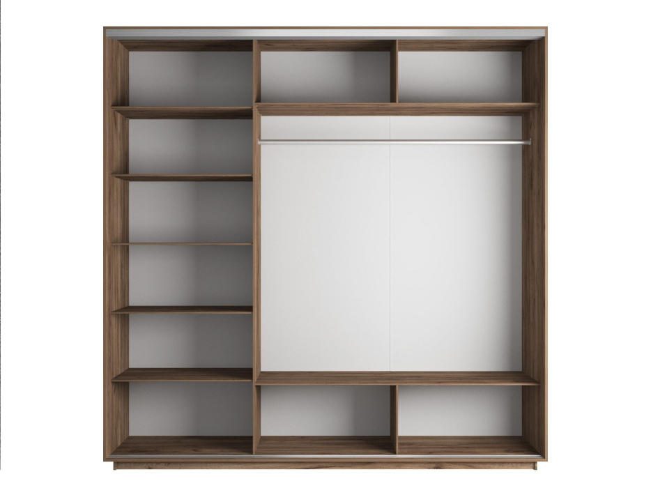 Шкафы-купе 3-х дверные, Шкаф-купе Экспресс 3-х дверный Фотопечать Ленты Стекла 180х60х220