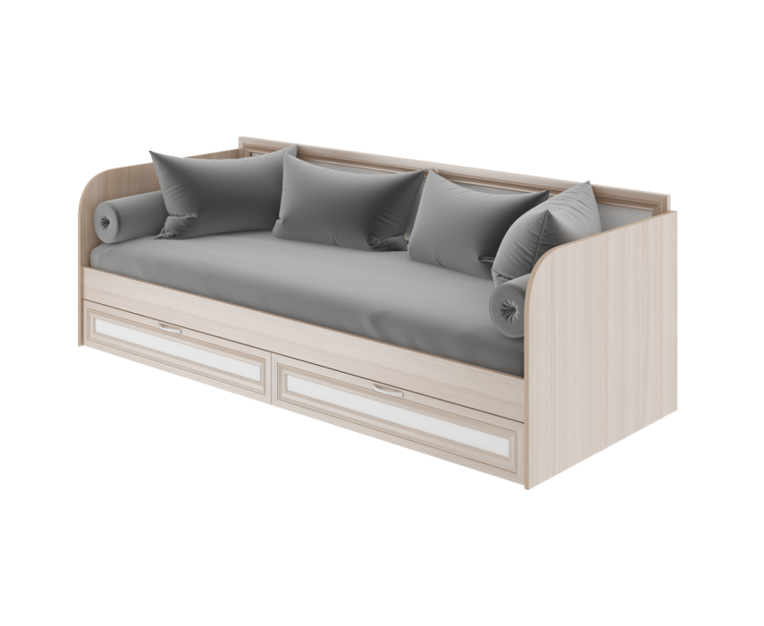 Кровати одноярусные, Кровать с ящиками 800*2000 М23 Остин