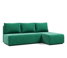 Диваны угловые, Угловой диван-кровать Каир (Комо, Крит), велюр