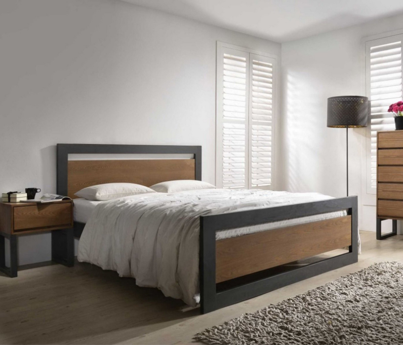 Кровати 90 см, Кровать в стиле лофт Чарльстон 0.9