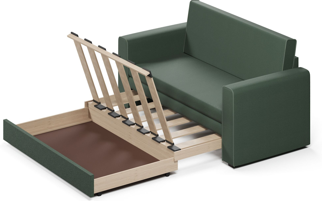 Диваны выкатные, Диван-кровать Санта выкатной, велюр