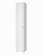 Шкафы одностворчатые, Шкаф-пенал Эмилия ЭЛ-12К глухой