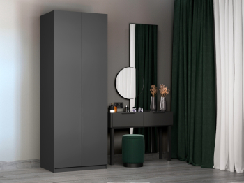 Шкаф распашной Е1 Локер 81x52.5x220 см, с модулем