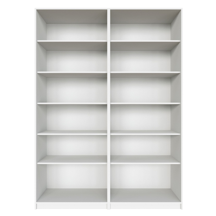 Шкафы распашные, Распашной шкаф Локер 800+800 (Гармошка с системой Push to Move/Правый) с полками