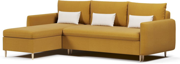 Диван-кровать угловой Рон 2 пантограф,велюр