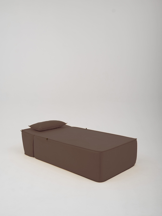 Кресло для отдыха, Бескаркасна оттоманка Клайд,велюр