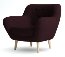 Кресло для отдыха, Кресло Элефант мягкое, Искусственный мех