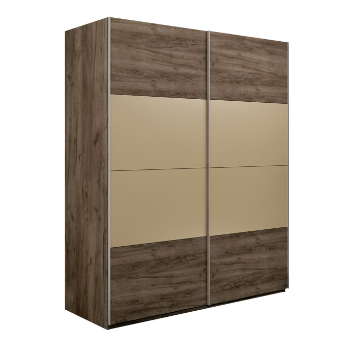 Шкафы-купе 2-х дверные, Шкаф-купе Эста 2-х дверный ДСП/Стекла фисташка/Доводчик 200х66х240