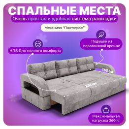 Угловой диван Рич-2, НПБ, Симпл