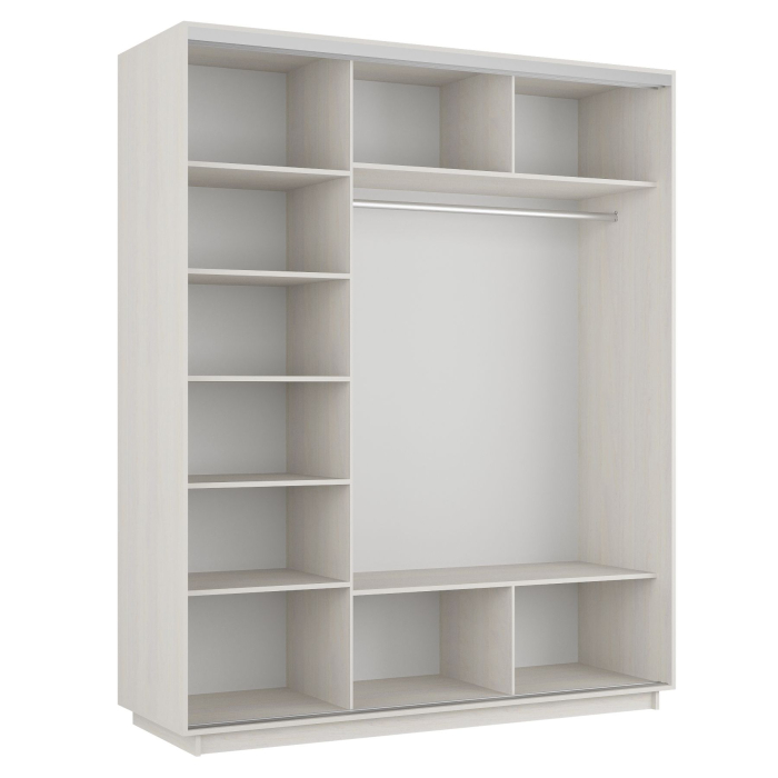 Шкафы-купе 3-х дверные, Шкаф-купе Экспресс 3-х дверный Фотопечать Калейдоскоп Стекла 210х60х220