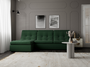 Угловой диван Монако-2 ППУ, велюр