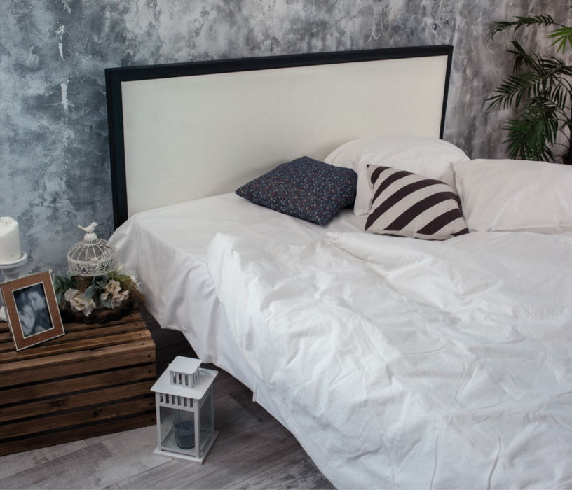 Кровати 180х200, Кровать в стиле лофт Лоренцо 1.8 (Черный)