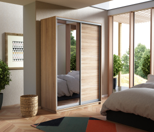 Шкаф-купе Экспресс Медиум дуо 2200 x 1400 x 600