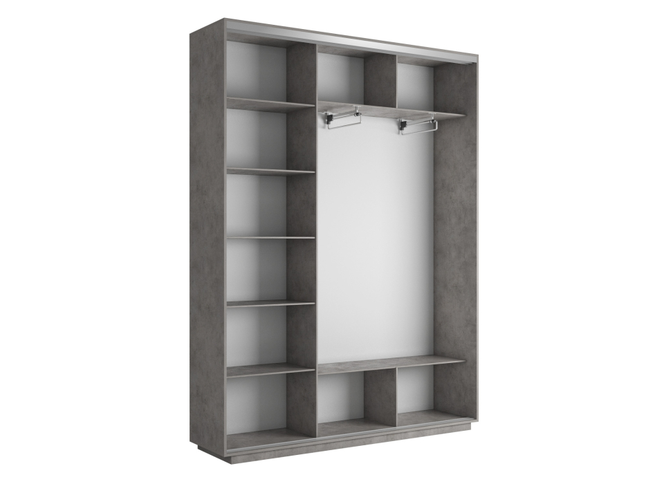 Шкафы-купе 3-х дверные, Шкаф-купе Экспресс 3-х дверный Фотопечать Шары Стекла 180х45х240