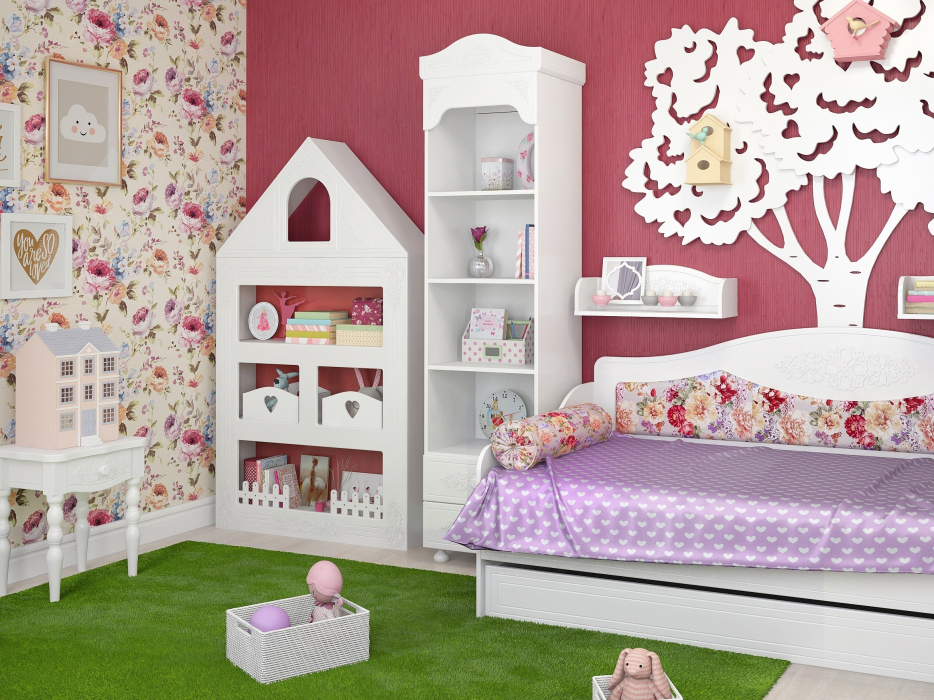 Кровати одноярусные, Кровать Ассоль АС-47 (2000х900)