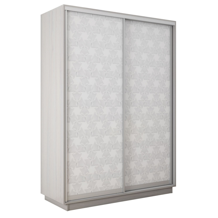 Шкафы-купе 2-х дверные, Шкаф-купе Экспресс 2-х дверный Фотопечать Калейдоскоп Стекла 140х60х240