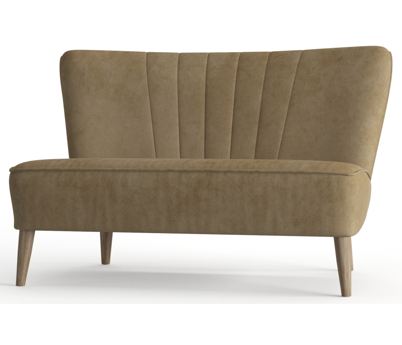 Дизайнерские диваны для гостиной, Диван прямой Зола, Велюр