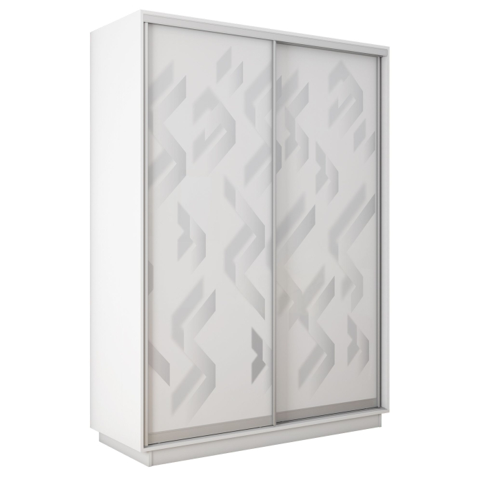 Шкафы-купе 2-х дверные, Шкаф-купе Экспресс 2-х дверный Фотопечать Ленты Стекла 140х45х240