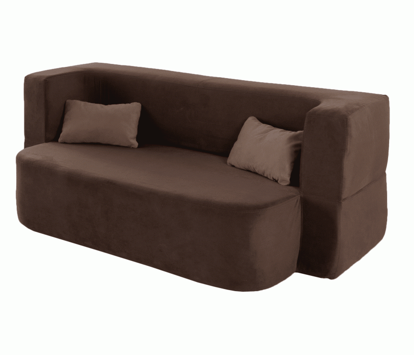 Детские диваны, Бескаркасный диван-кровать "Дадли ЛАЙТ" 1950*1050мм. велюр