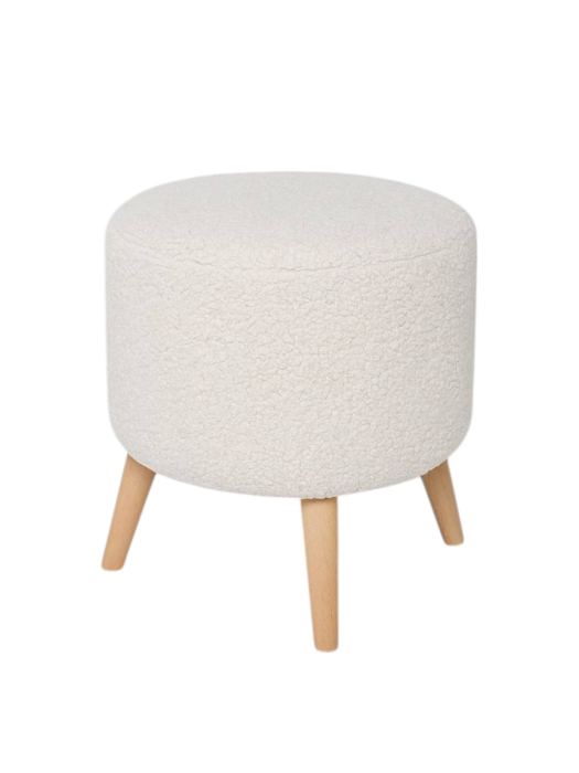 Пуф в прихожую, Пуф Лаки,букле