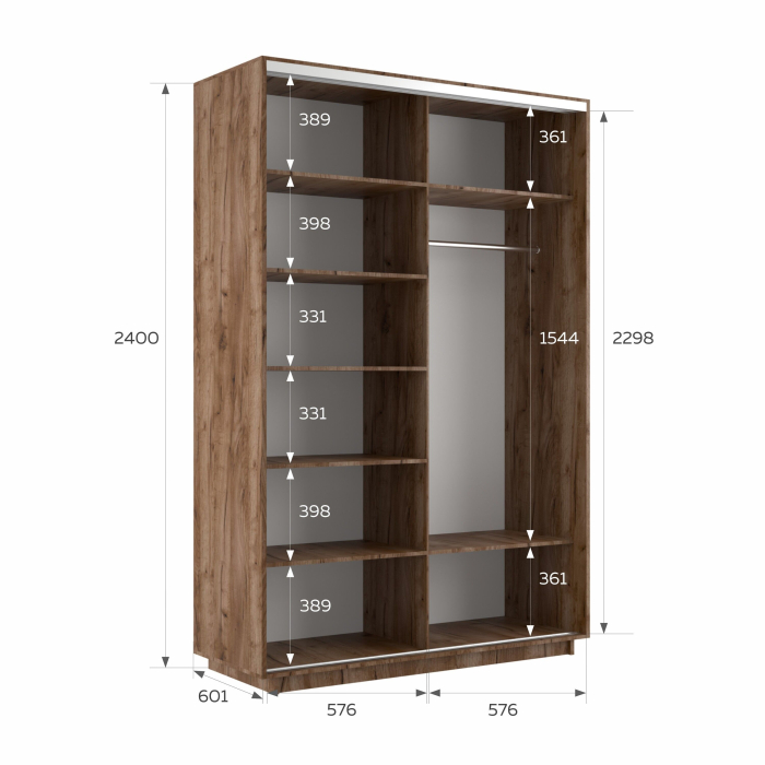 Шкафы-купе 2-х дверные, Шкаф-купе Экспресс 2-х дверный Фотопечать Шелк Стекла 120х60х240