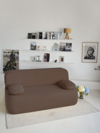 Бескаркасный диван Бабл, велюр