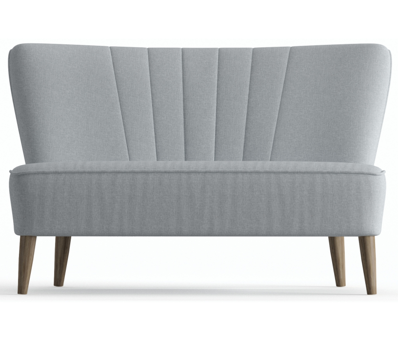 Дизайнерские диваны для гостиной, Диван прямой Зола, Рогожка