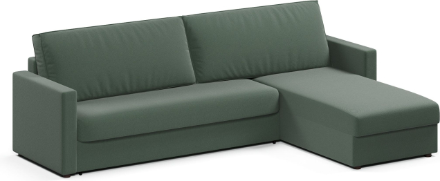 Диван-кровать угловой Дублин дельфин,велюр