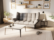 Диваны кровати со спальным местом, Прямой диван Клик-кляк, ППУ, Квест