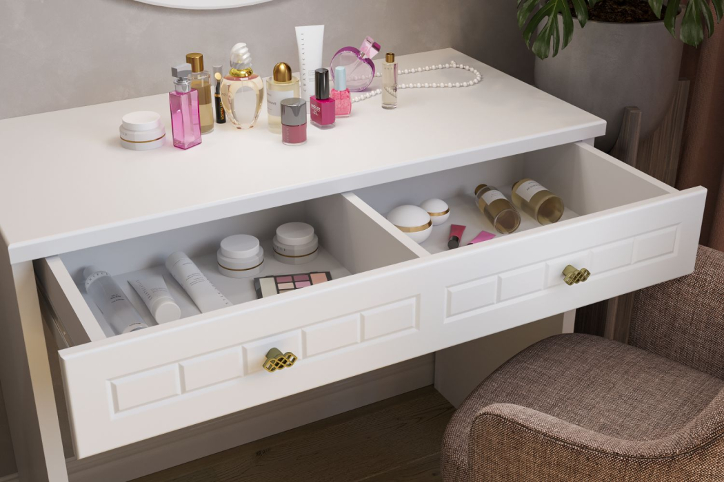 Зеркала в спальню, Гримерный столик Монблан 73К