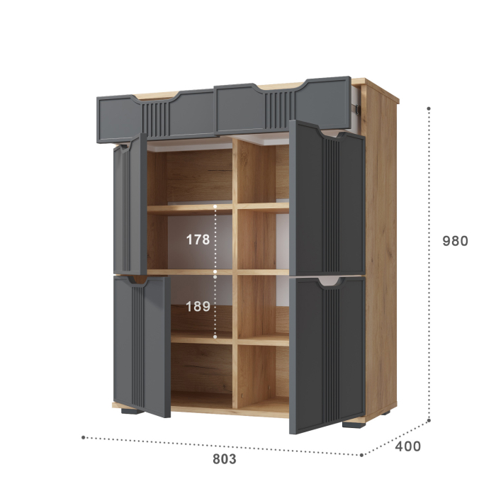 Комоды, Комод Эмилия ЭЛ-20