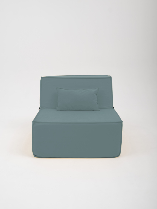 Гостиная, Бескаркасное кресло Клайд,велюр