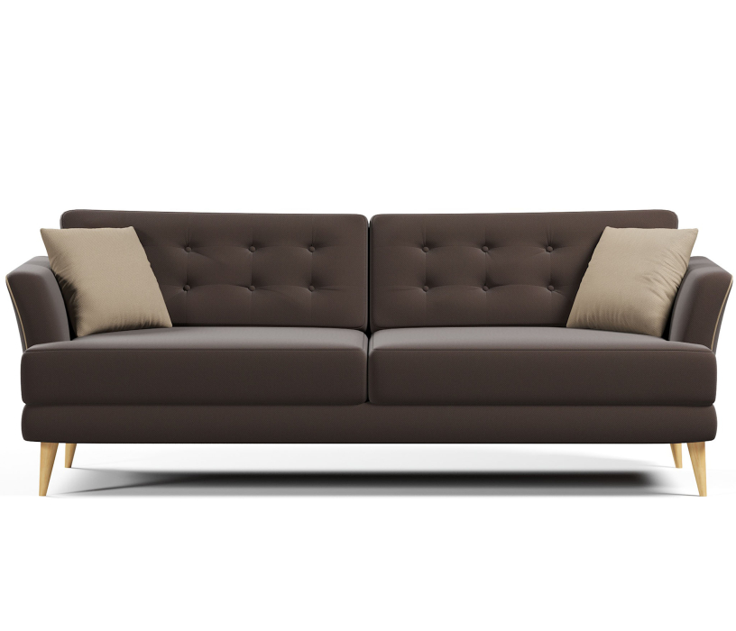 Диваны прямые, Диван прямой нераскладной Питсбург, велюр