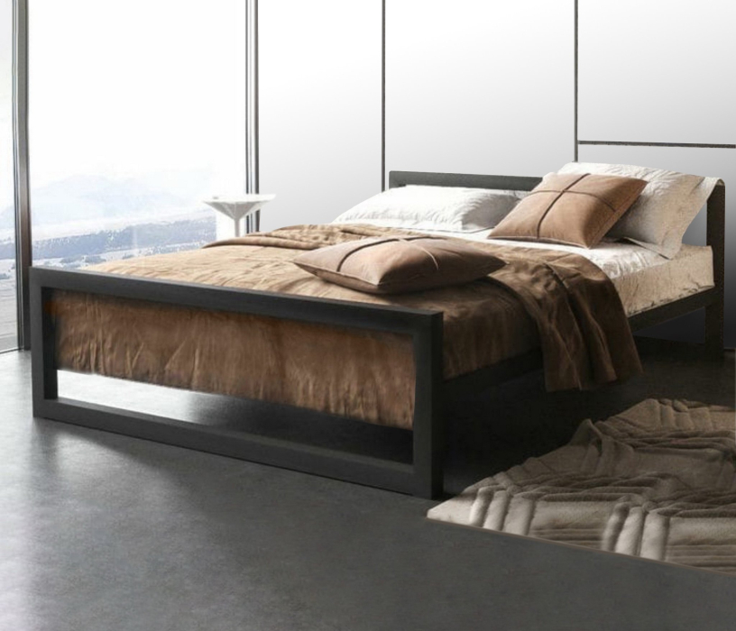 Кровати 160 см, Кровать в стиле лофт Ричмонд 1.6
