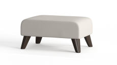 Пуф в прихожую, Пуф Барон на ножках, велюр