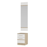 Тумбы, Тумба с зеркалом СЗ-01 Прихожая МС Сакура