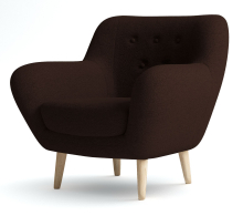 Кресло для отдыха, Кресло Элефант мягкое, Искусственный мех