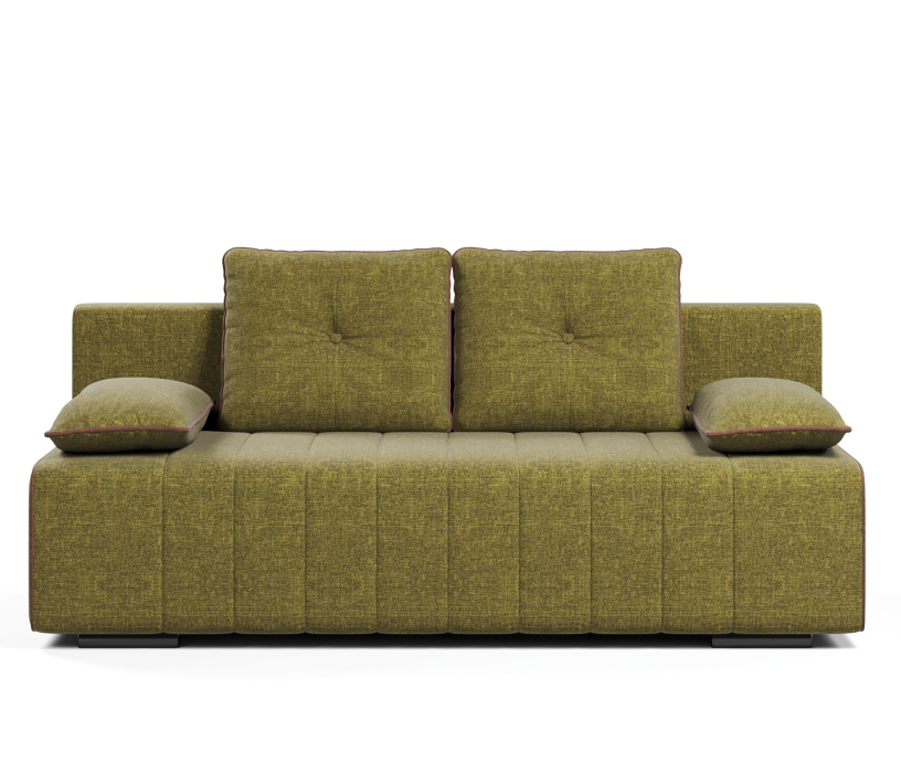 Диваны кровати со спальным местом, Диван-кровать прямой Лестер аккордеон-евро, рогожка