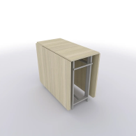 Обеденные столы, Стол книжка трансформер Standart 2 Plus 1850х1000х750