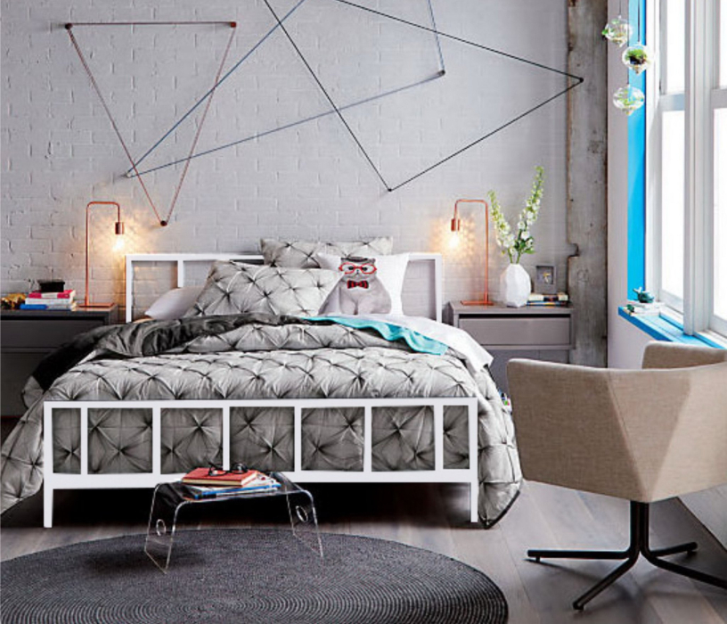 Кровати 180х200, Кровать в стиле лофт Денвер 1.8