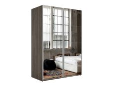 Шкафы-купе 2-х дверные, Шкаф-купе Эста Зеркало+Зеркало 180х66х240