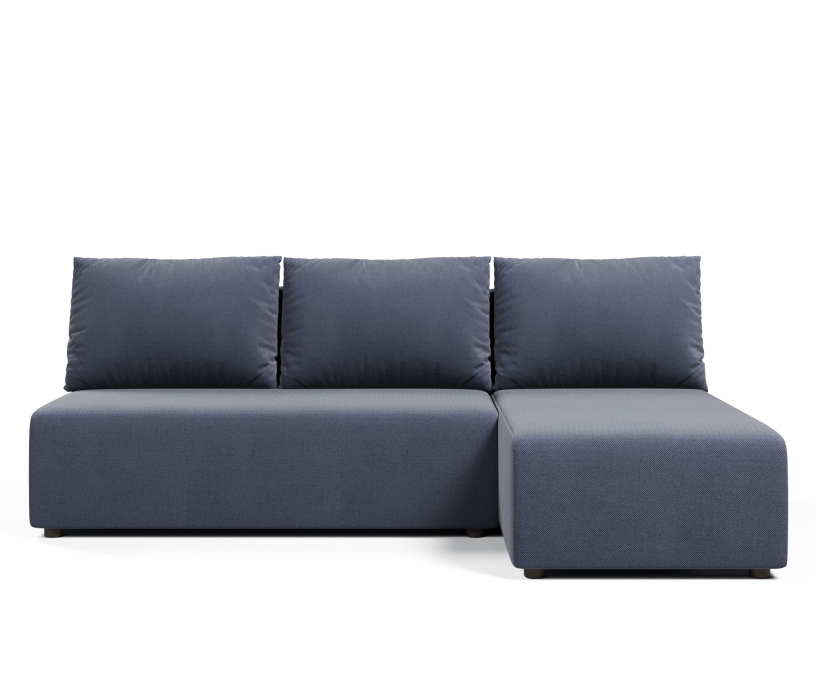 Диваны угловые, Угловой диван-кровать Каир (Комо, Крит), велюр