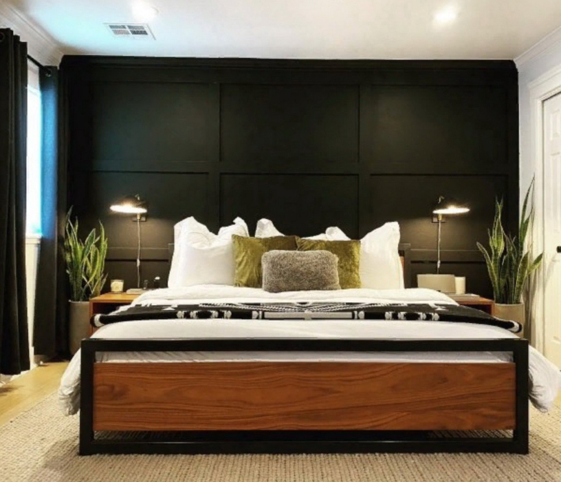 Кованые кровати, Кровать в стиле лофт Брайтон 1.8